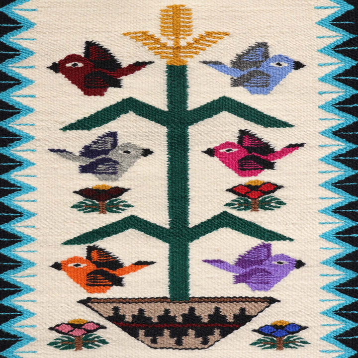 Navajo Bird Pictorial Weaving