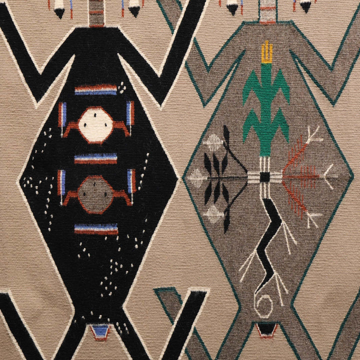 Navajo Mother Earth and Father Sky Weaving