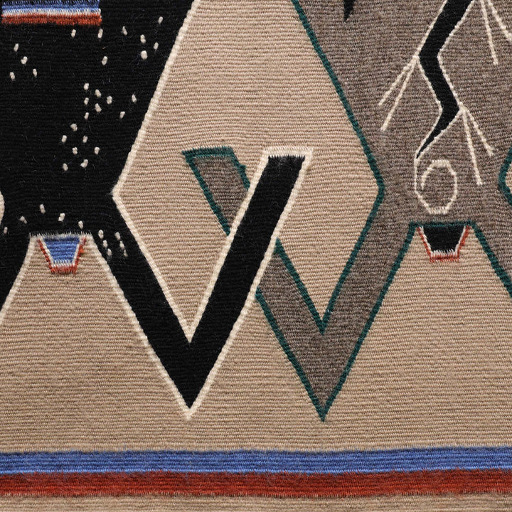 Navajo Mother Earth and Father Sky Weaving