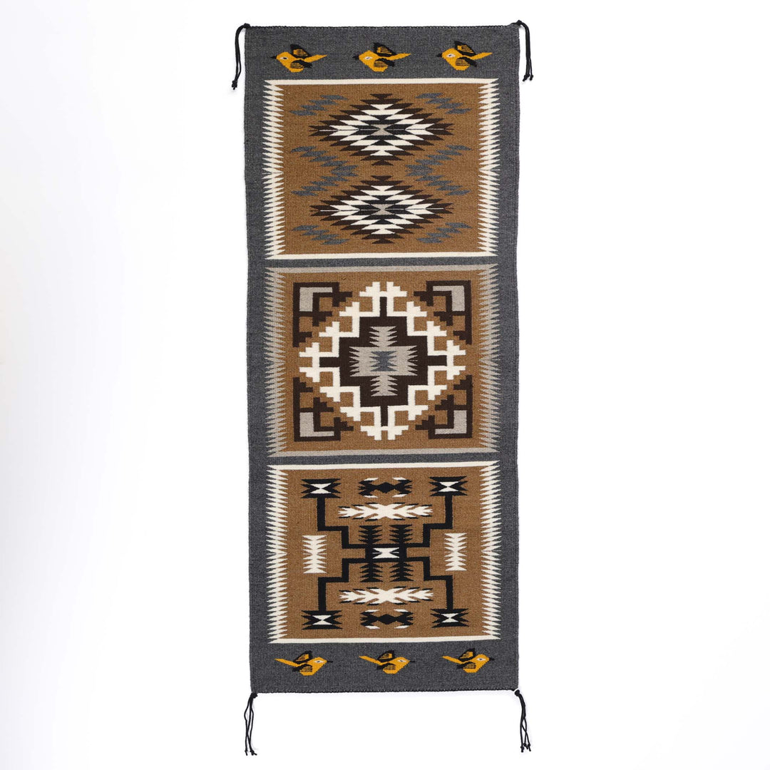Two Grey Hills Runner with Birds