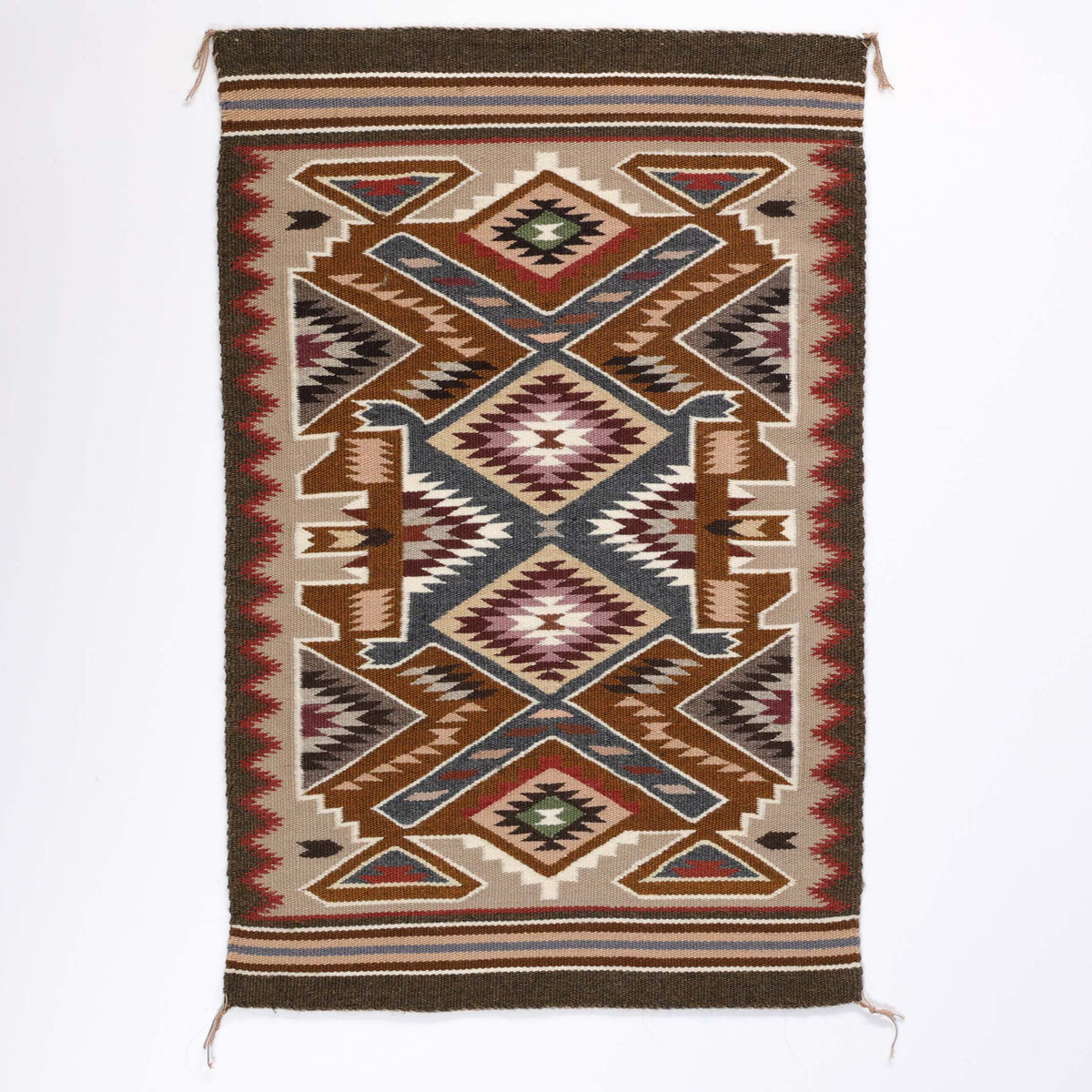 Navajo Teec Nos Pos Weaving by Roselyn Begay