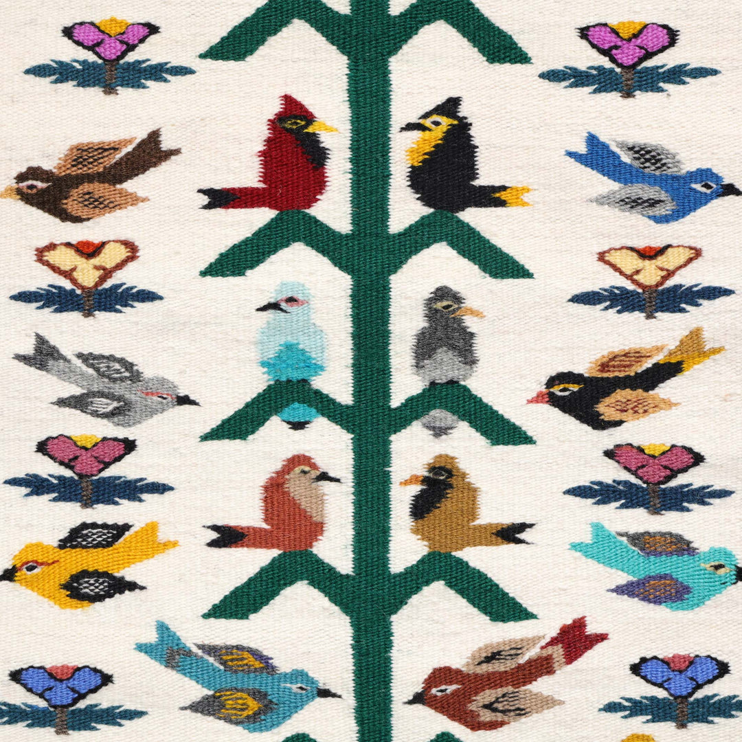 Navajo Bird Pictorial Weaving