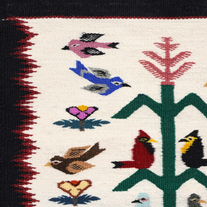Navajo Bird Pictorial Weaving