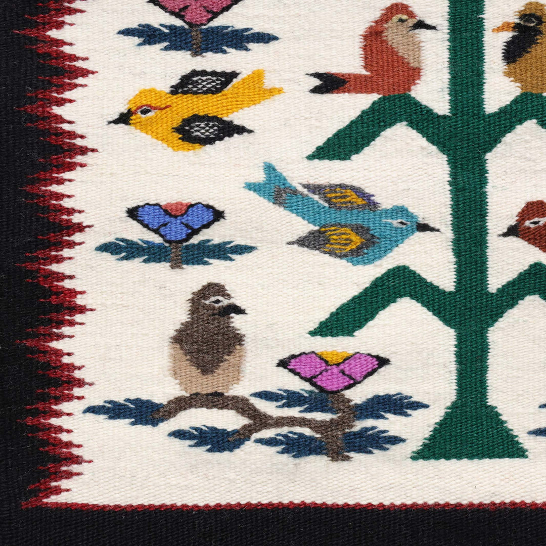 Navajo Bird Pictorial Weaving