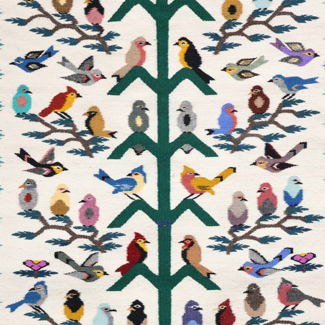 Navajo Bird Pictorial Weaving