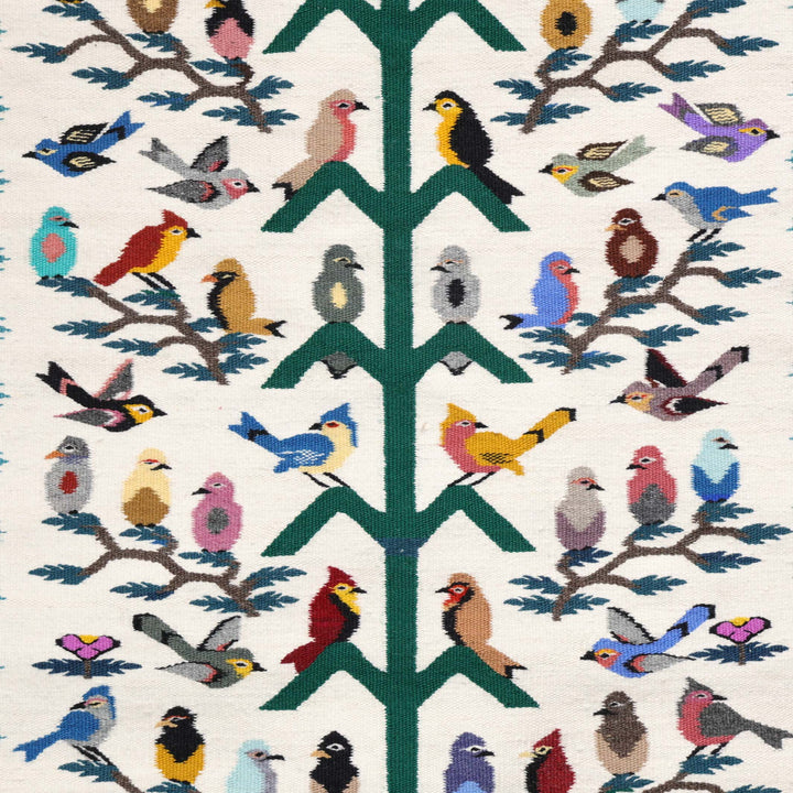 Navajo Bird Pictorial Weaving