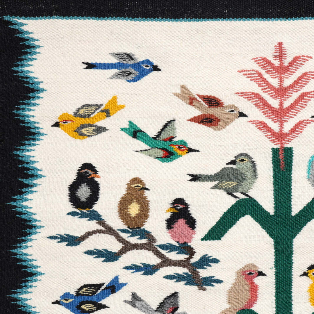 Navajo Bird Pictorial Weaving