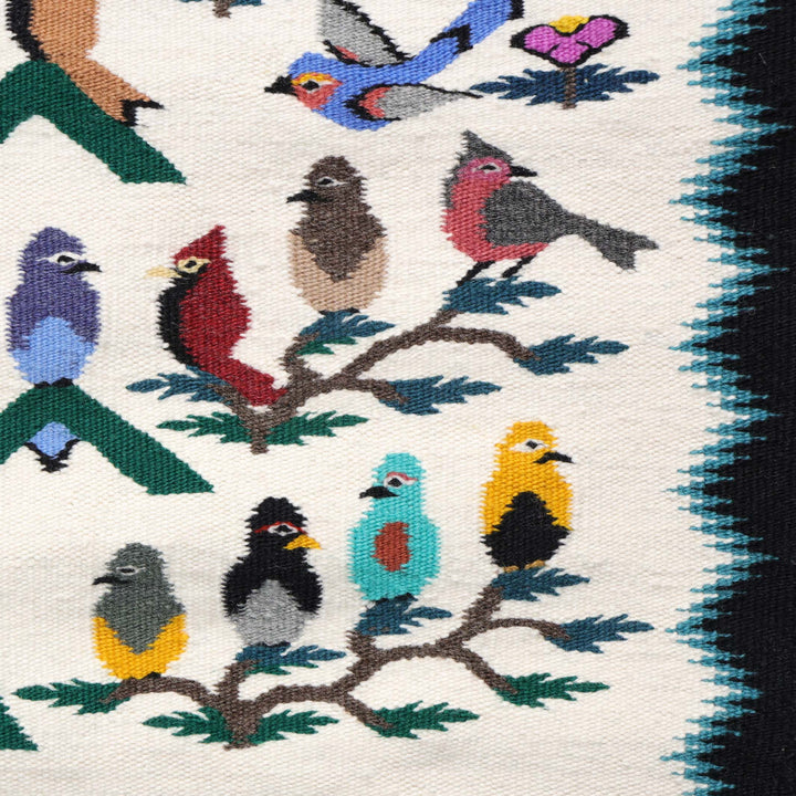 Navajo Bird Pictorial Weaving