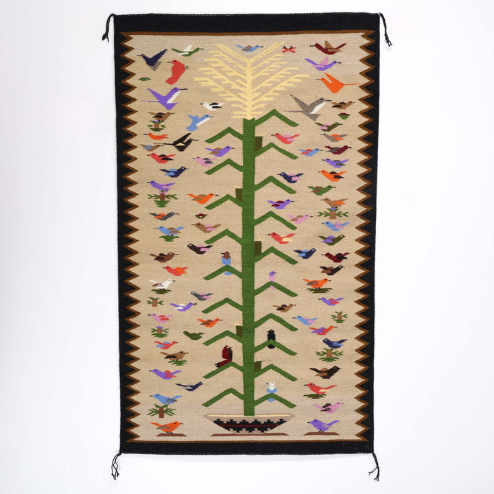 Navajo Bird Pictorial Weaving