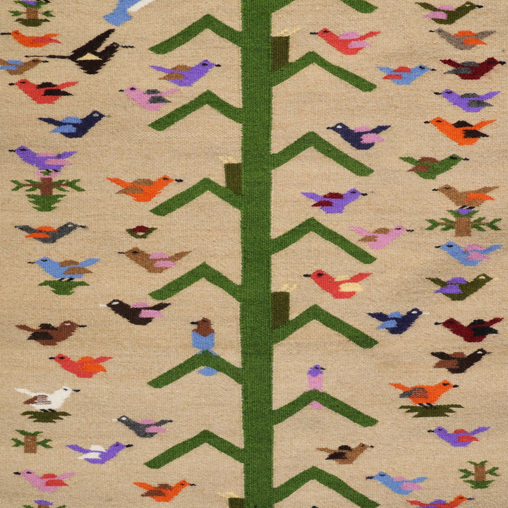 Navajo Bird Pictorial Weaving
