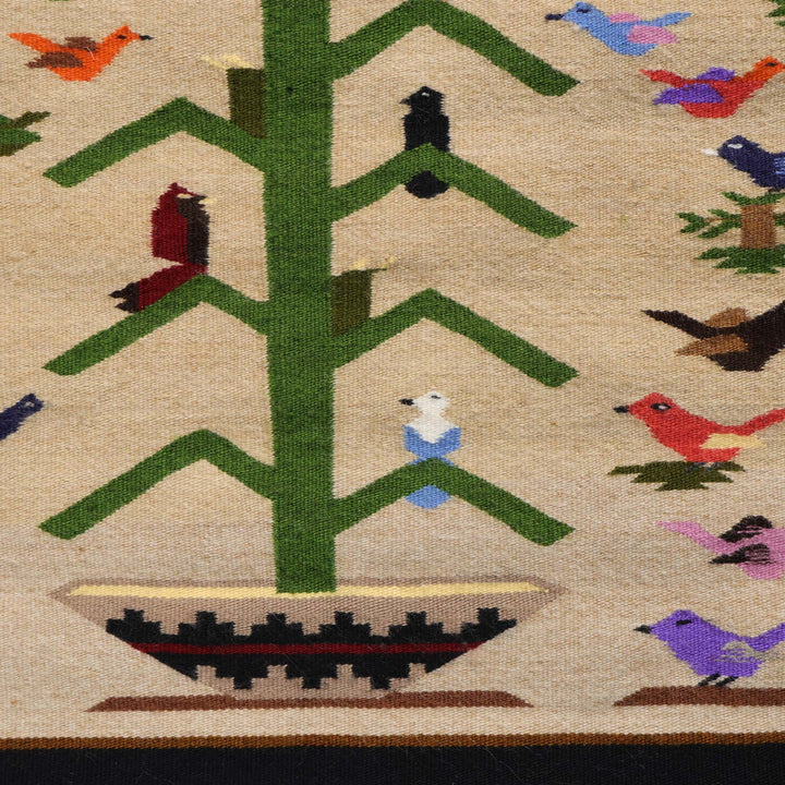 Navajo Bird Pictorial Weaving