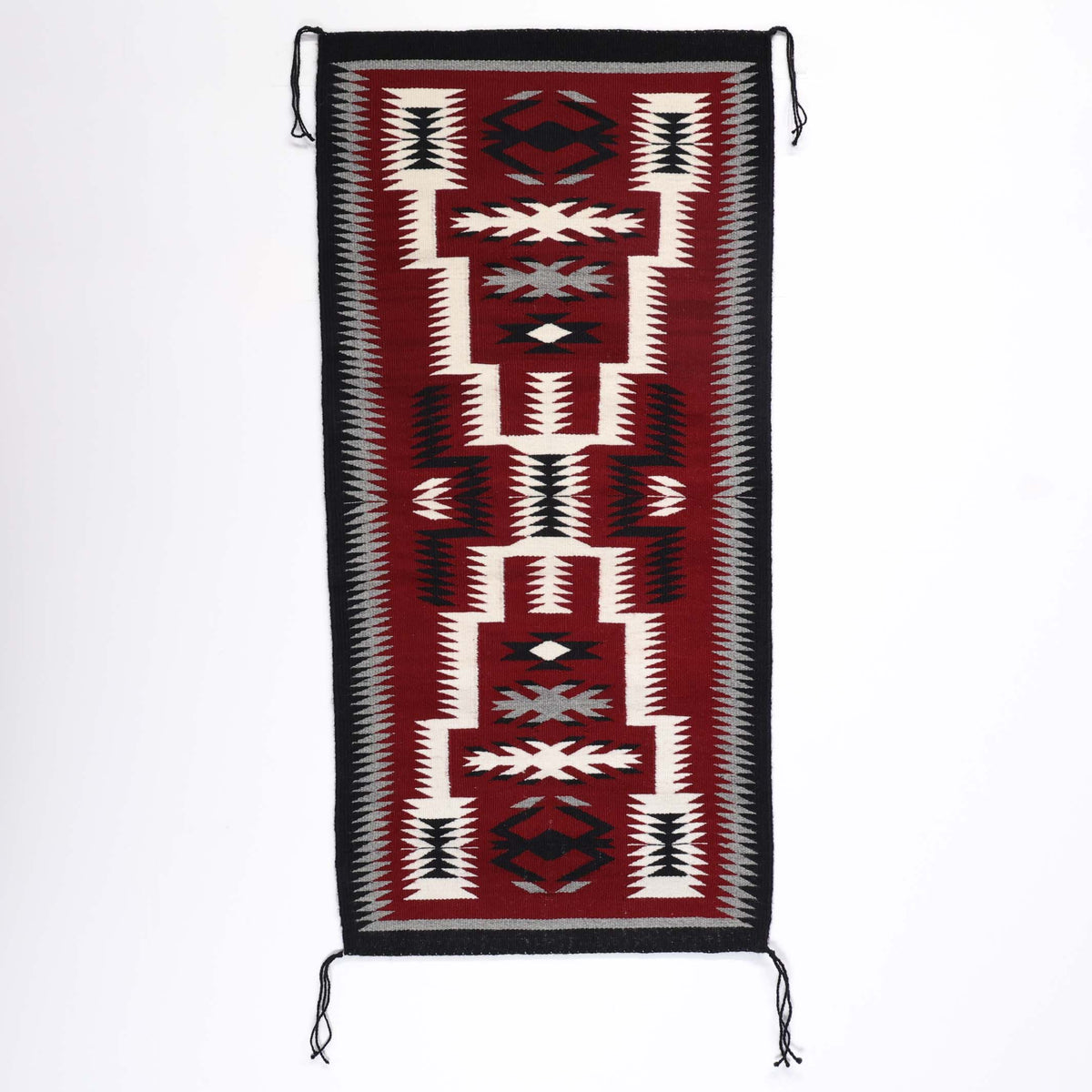 Navajo Storm Pattern Weaving by Mary Ann Tisi