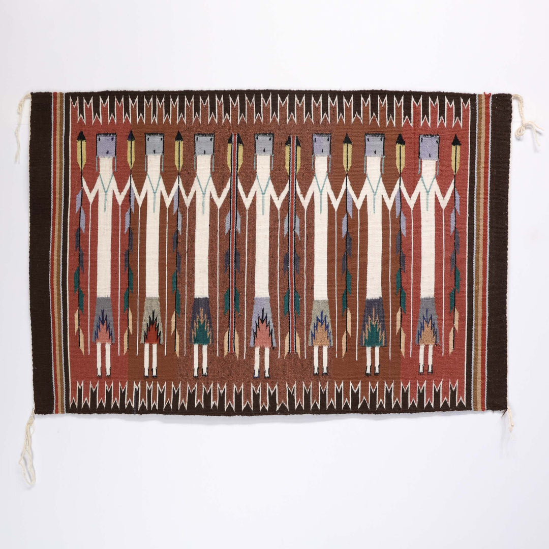Navajo Yei Weaving