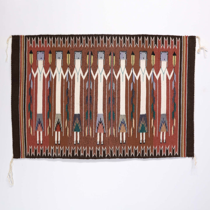 Navajo Yei Weaving