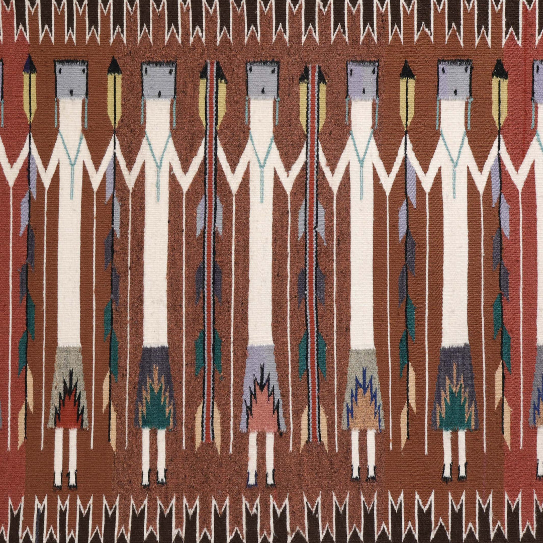 Navajo Yei Weaving