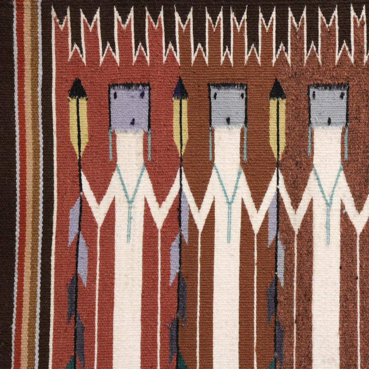 Navajo Yei Weaving