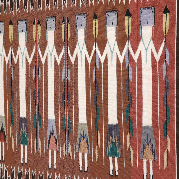 Navajo Yei Weaving