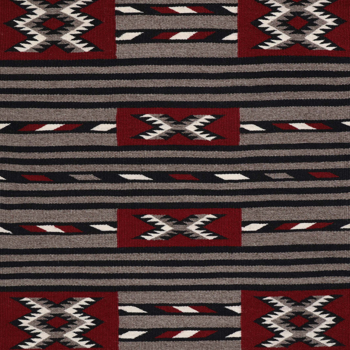 Navajo Blanket Revival Weaving by Janice Vanwinkle