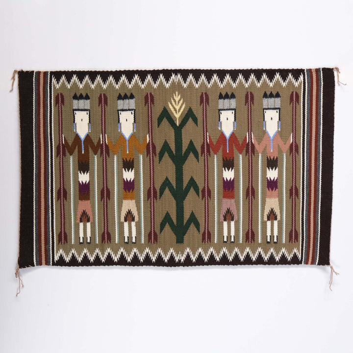 Navajo Yei Weaving