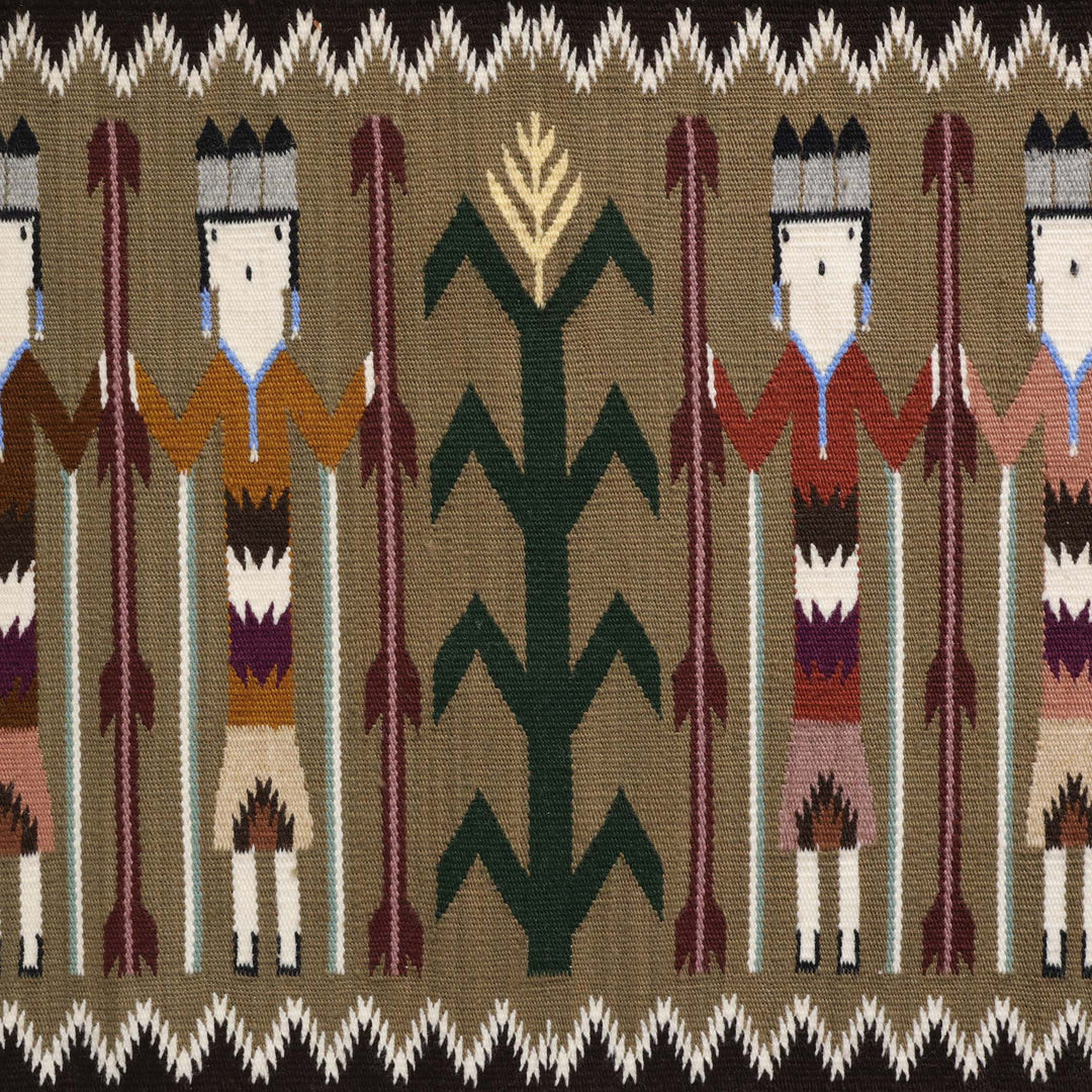 Navajo Yei Weaving