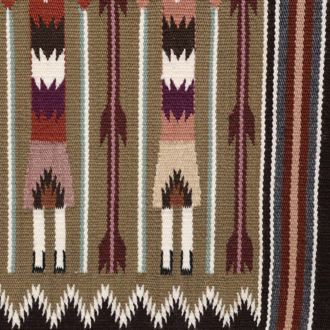 Navajo Yei Weaving