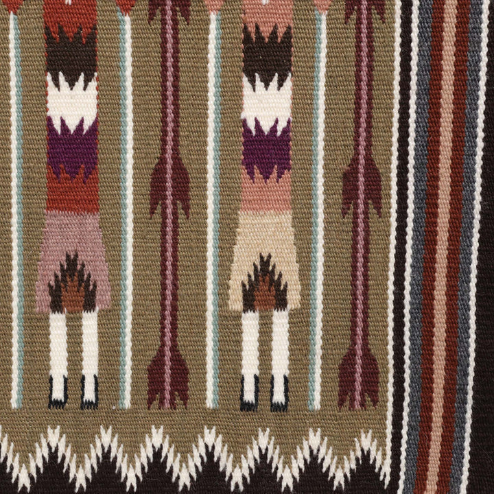 Navajo Yei Weaving