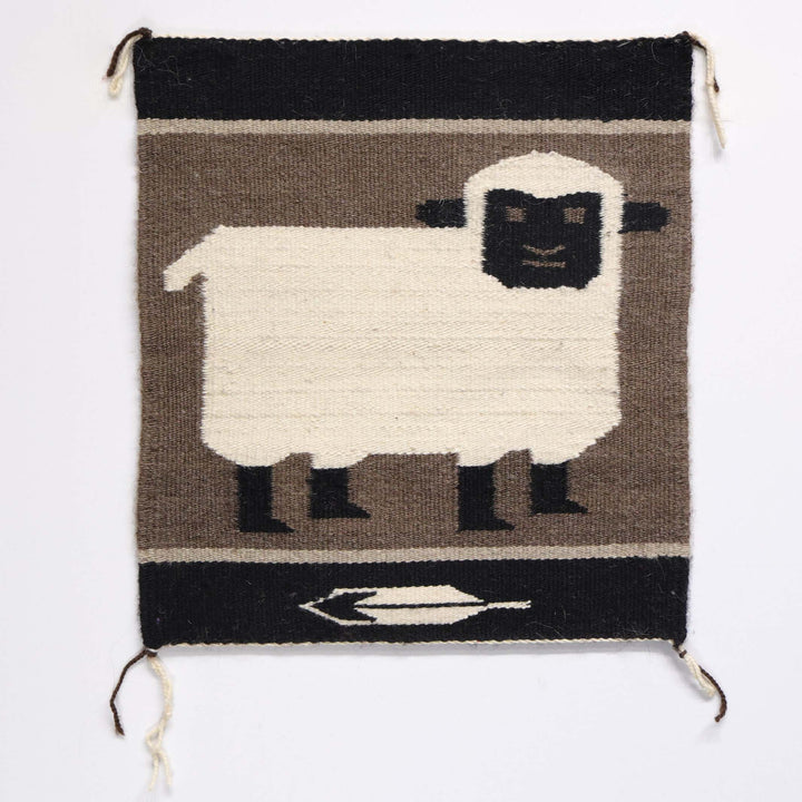 Navajo Tufted Sheep Weaving