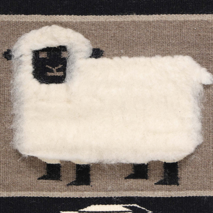 Navajo Tufted Sheep Weaving