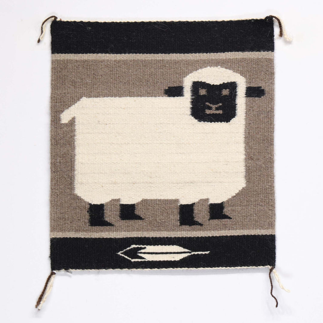 Navajo Tufted Sheep Weaving