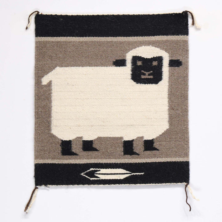 Navajo Tufted Sheep Weaving