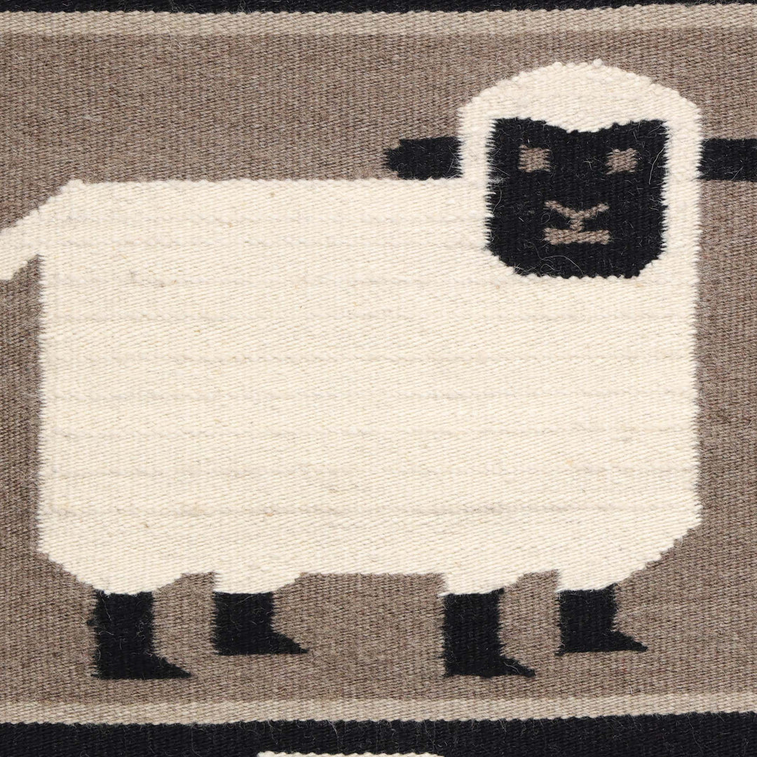 Navajo Tufted Sheep Weaving