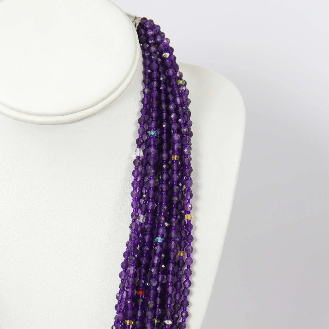 Amethyst Necklace by Colina Yazzie - Garland's