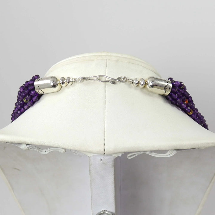 Amethyst Necklace by Colina Yazzie - Garland's