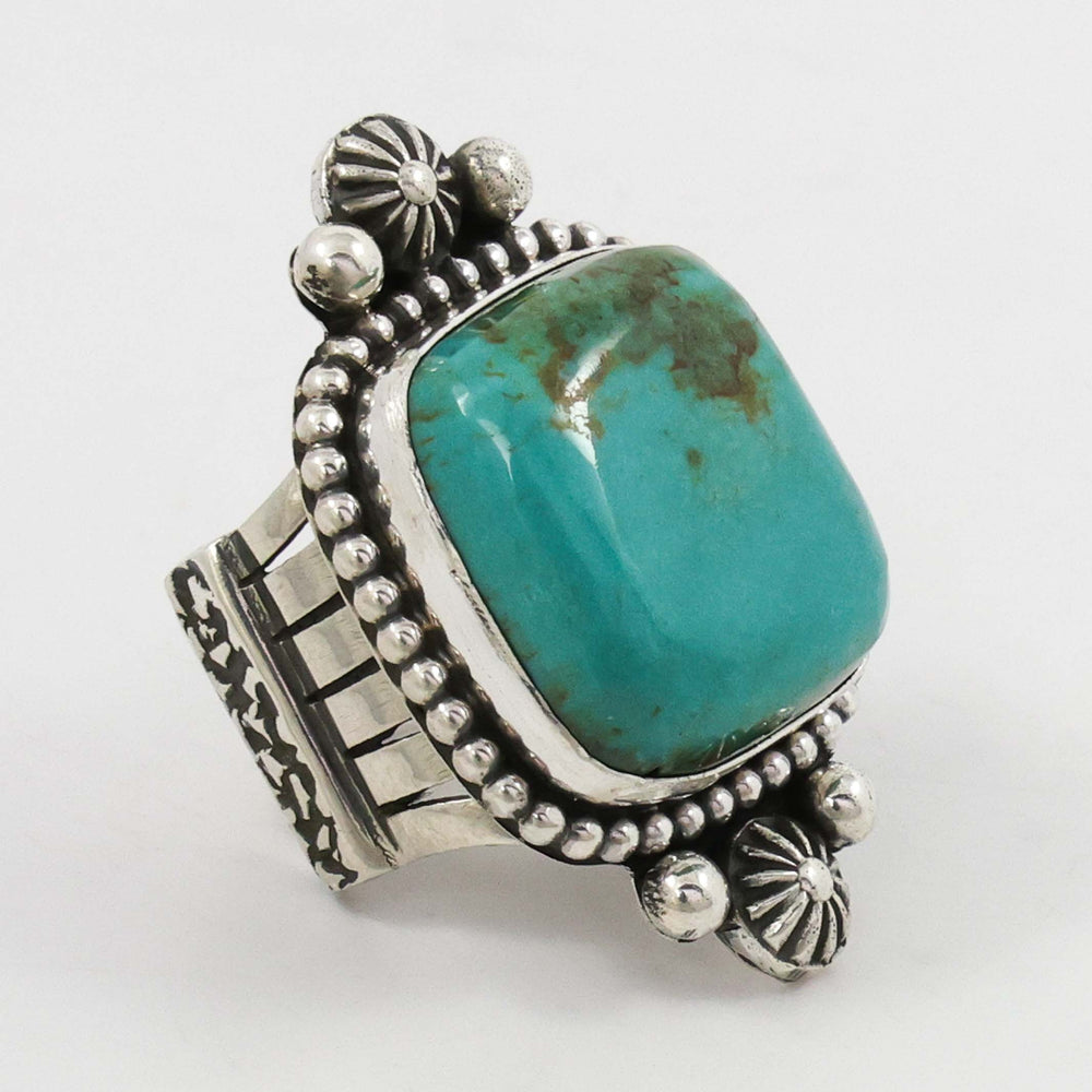 Apache Nugget Turquoise Ring by Albert Jake and Bruce Eckhardt - Garland's