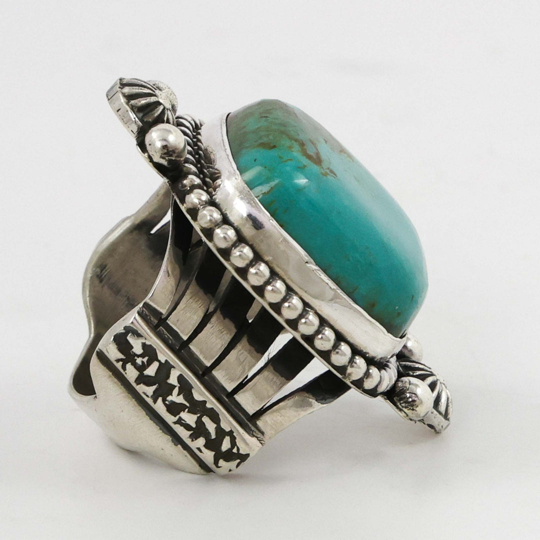 Apache Nugget Turquoise Ring by Albert Jake and Bruce Eckhardt - Garland's