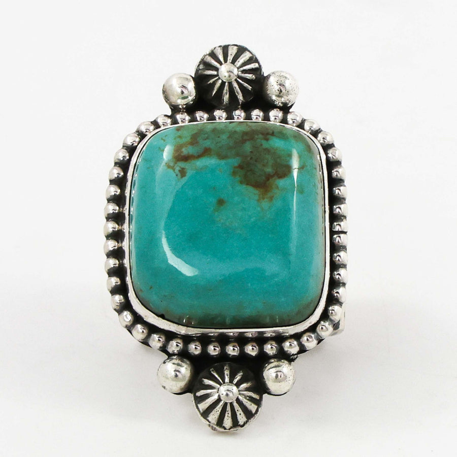 Apache Nugget Turquoise Ring by Albert Jake and Bruce Eckhardt - Garland's