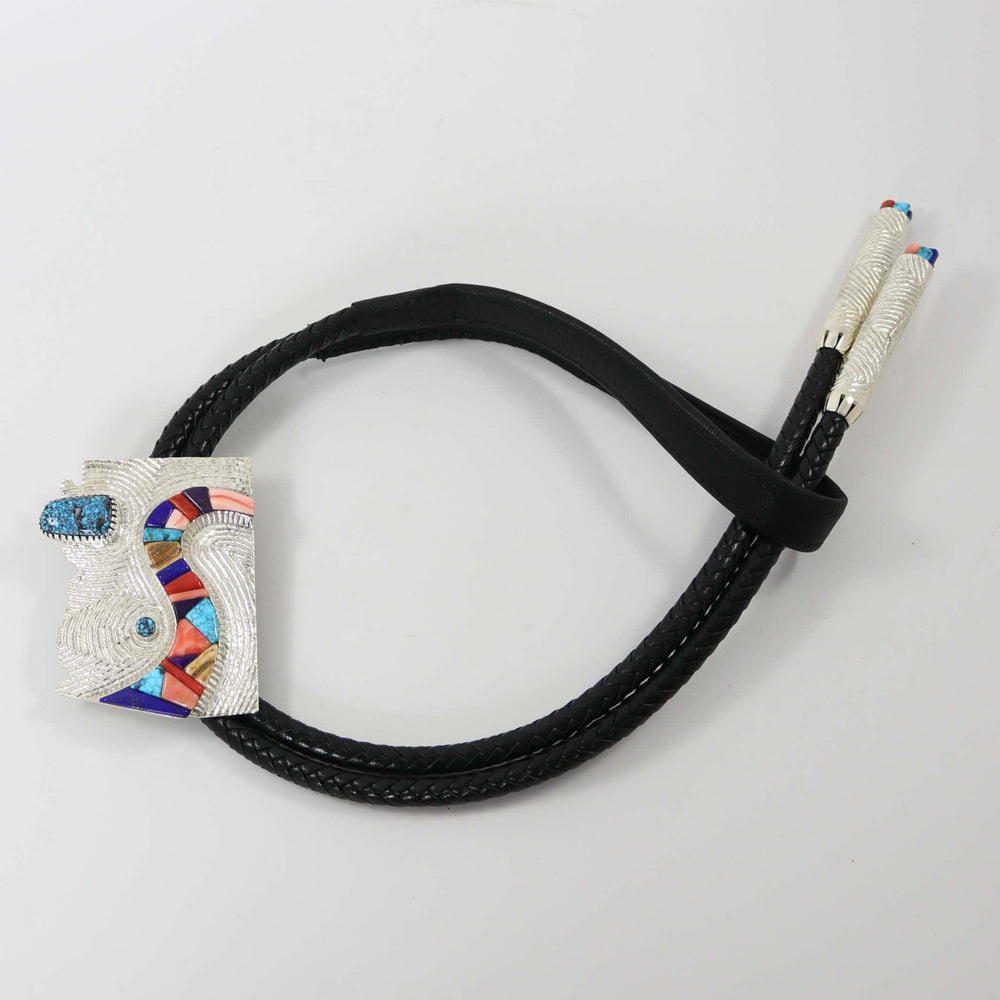 Arizona Inlay Bola Tie by Alvin Yellowhorse - Garland's