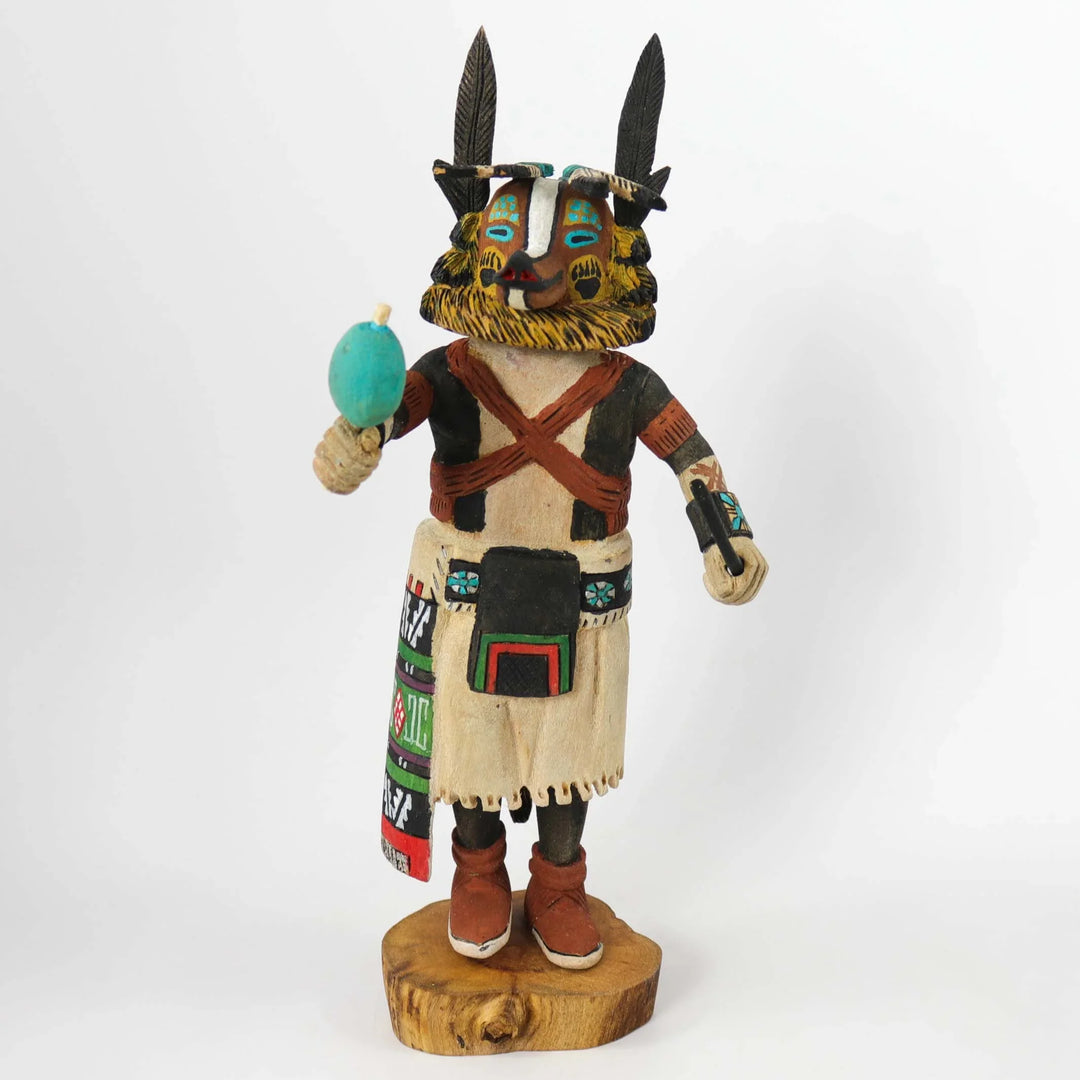 Badger Kachina by Tino Youvella - Garland's