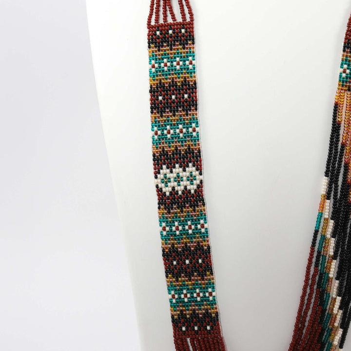 Bead Necklace and Earring Set by Rena Charles - Garland's