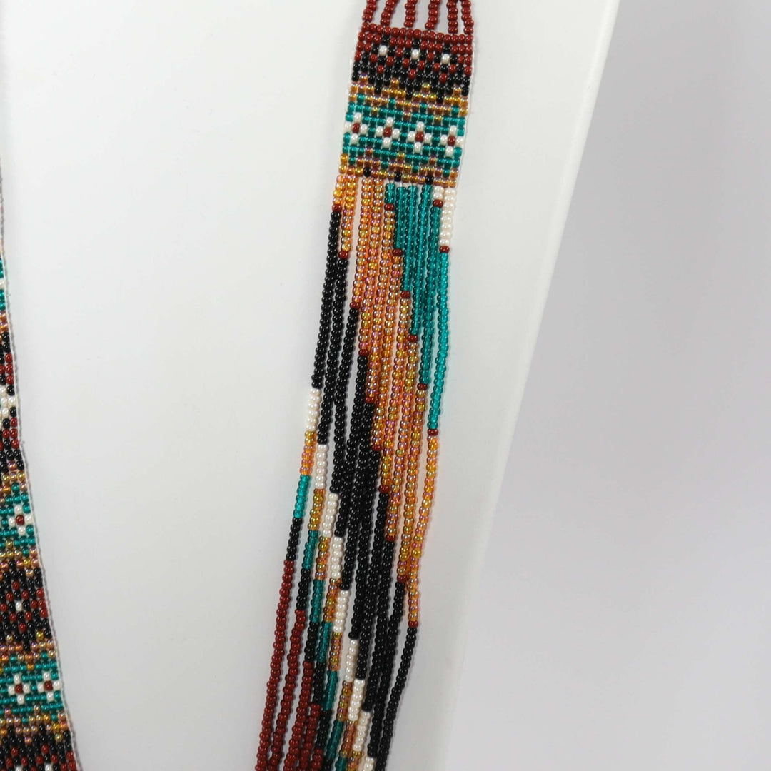 Bead Necklace and Earring Set by Rena Charles - Garland's