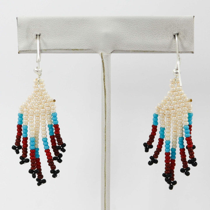 Beaded Necklace and Earring Set by Rena Charles - Garland's