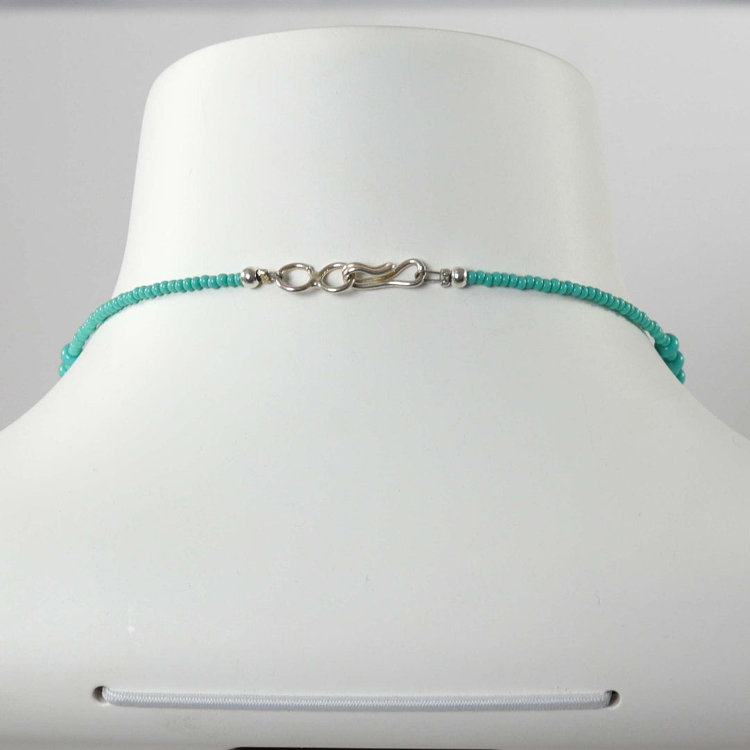 Beaded Necklace and Earring Set by Rena Charles - Garland's