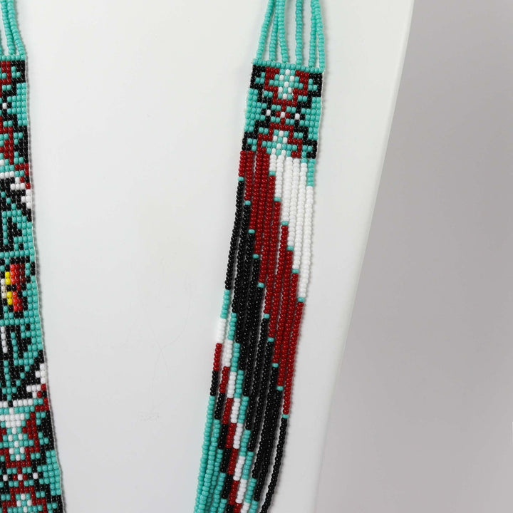 Beaded Necklace and Earring Set by Rena Charles - Garland's