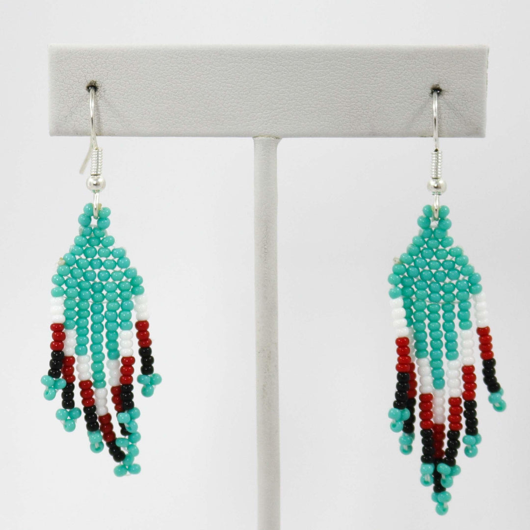 Beaded Necklace and Earring Set by Rena Charles - Garland's