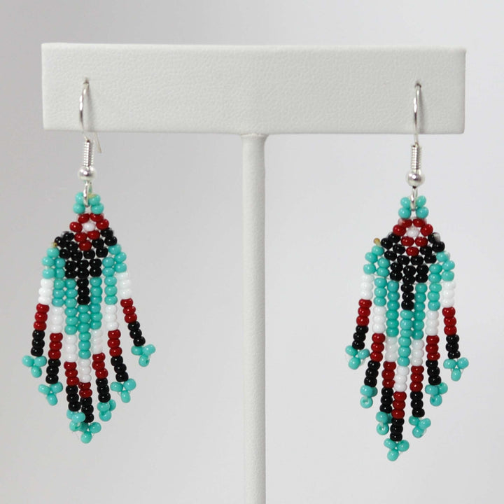 Beaded Necklace and Earring Set by Rena Charles - Garland's