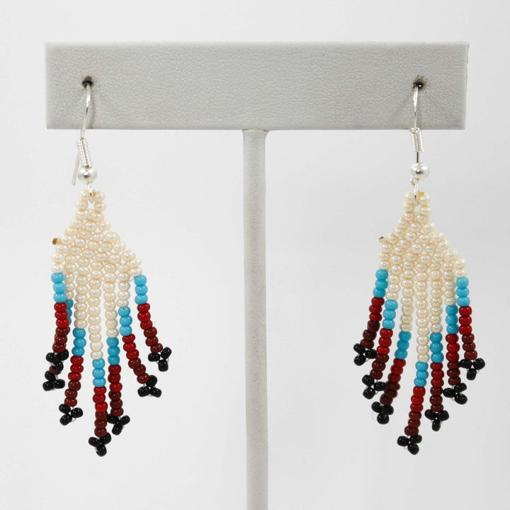 Beaded Necklace and Earring Set by Rena Charles - Garland's