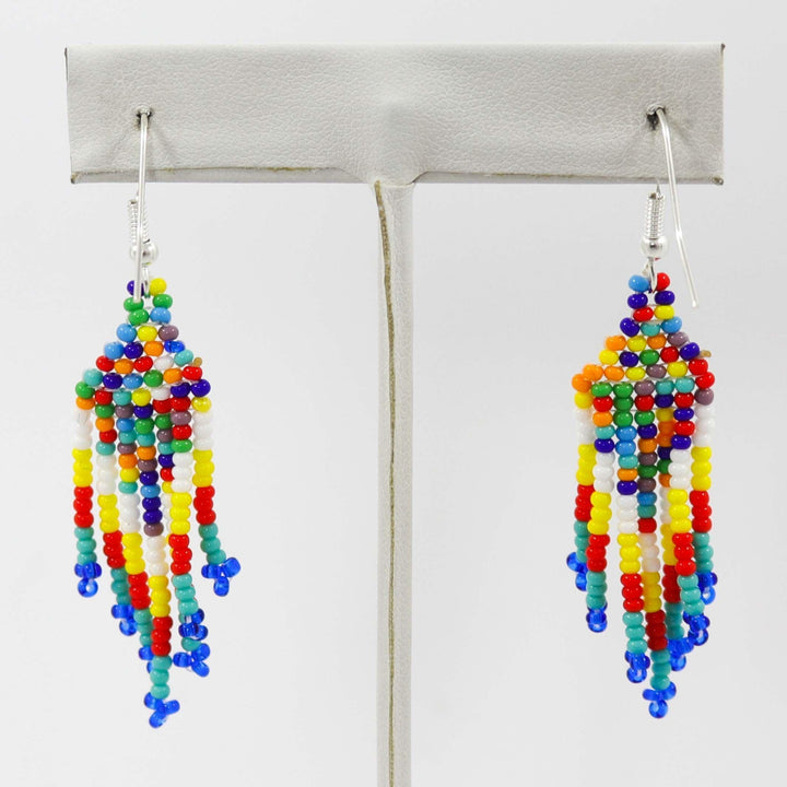 Beaded Necklace and Earring Set by Rena Charles - Garland's