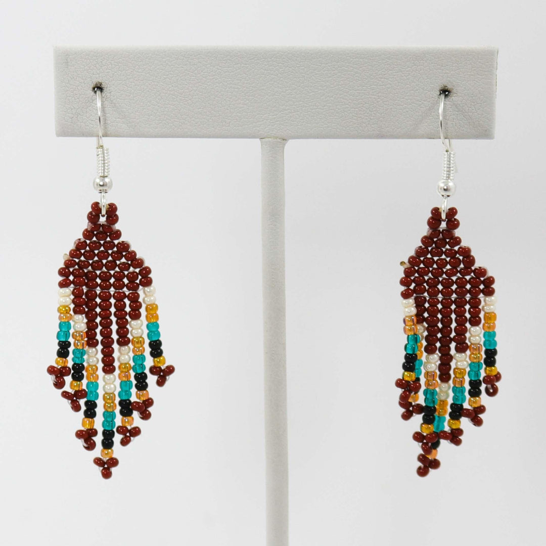 Beaded Necklace and Earring Set by Rena Charles - Garland's