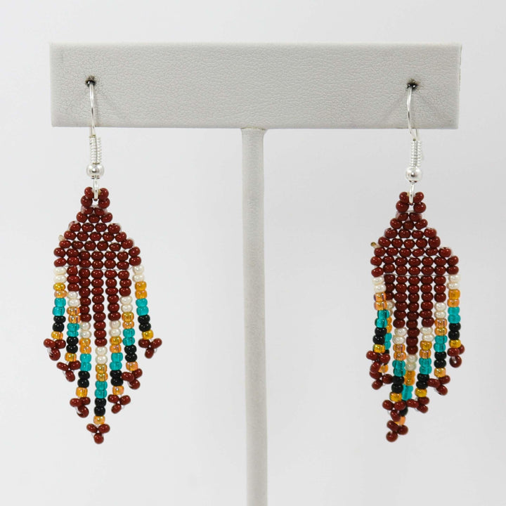 Beaded Necklace and Earring Set by Rena Charles - Garland's