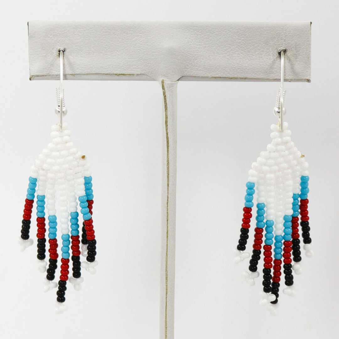 Beaded Necklace and Earring Set by Rena Charles - Garland's